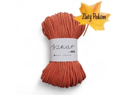 Bavlněná šňůra Glitter 3mm -DÝŇOVÁ zlatá
