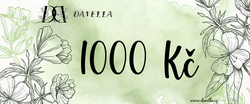 Dárkový poukaz 1000 Kč 