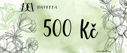 Dárkový poukaz 500 Kč
