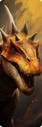 Panely na záložku - Dinosaurus